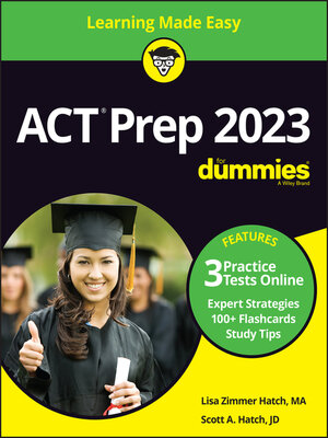 cover image of ACT Prep 2023 For Dummies with Online Practice